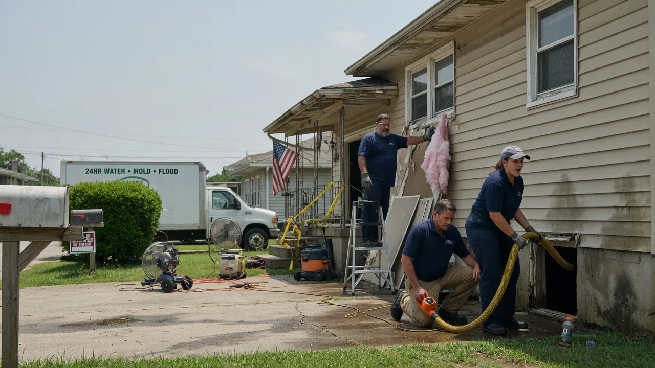 Water Damage Repair in Plantersville, AL near me